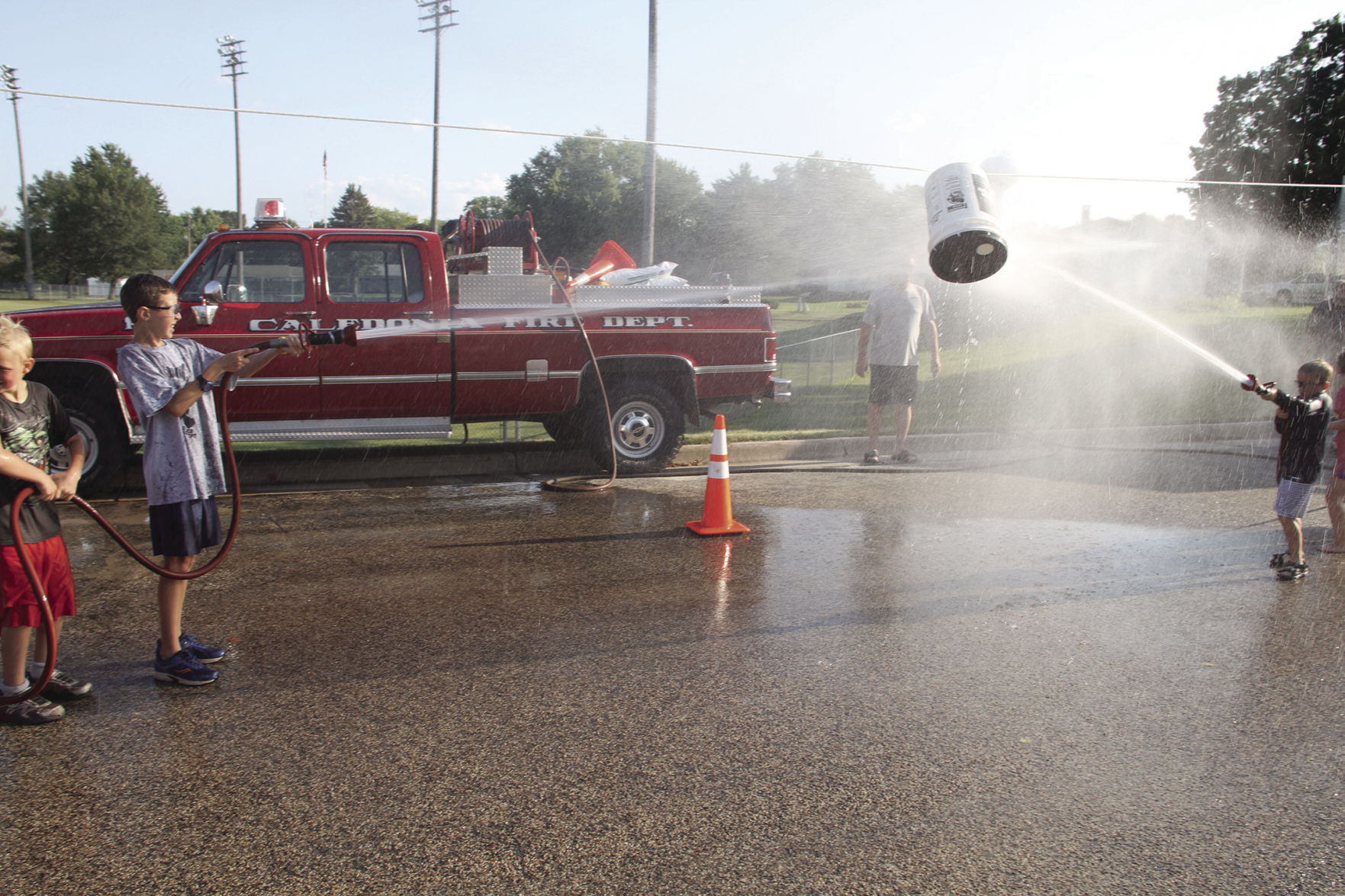 National Night Out-Water fights